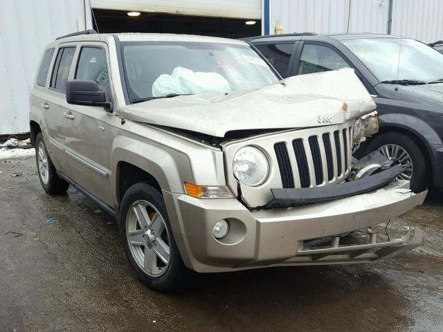 1J4NT1GA9AD620982 - 2010 JEEP PATRIOT SP TAN photo 1