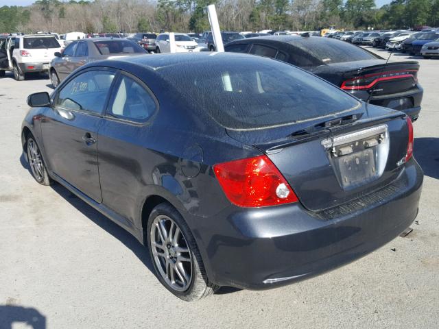 JTKDE177060080235 - 2006 TOYOTA SCION TC BLUE photo 3