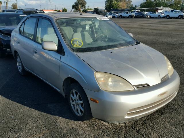 JT2BK18U620057878 - 2002 TOYOTA PRIUS GRAY photo 1