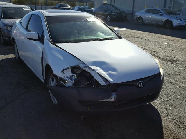 1HGCM72673A032844 - 2003 HONDA ACCORD EX WHITE photo 1