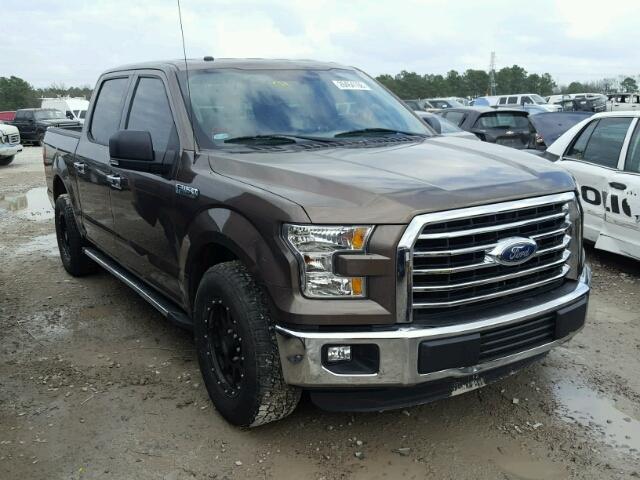 1FTEW1CF6GKE01626 - 2016 FORD F150 SUPER BROWN photo 1