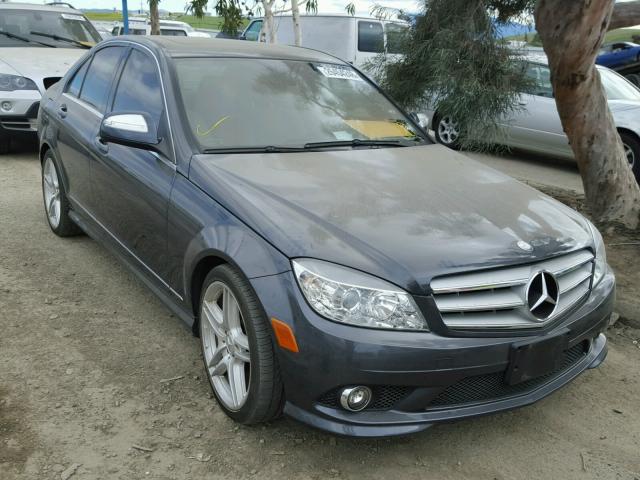 WDDGF54X49F284315 - 2009 MERCEDES-BENZ C 300 GRAY photo 1