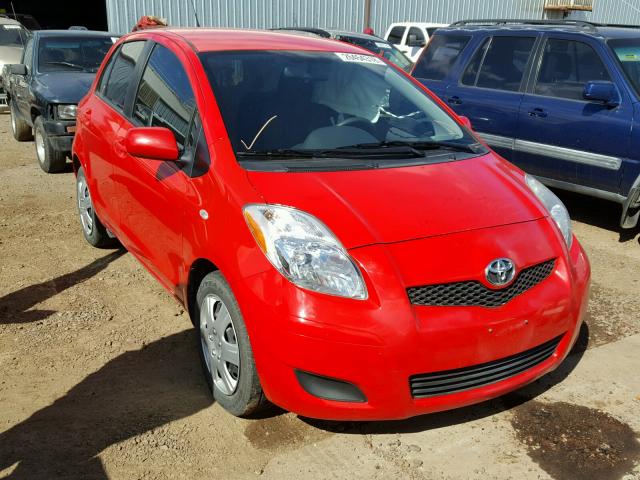 JTDKT903095227249 - 2009 TOYOTA YARIS RED photo 1