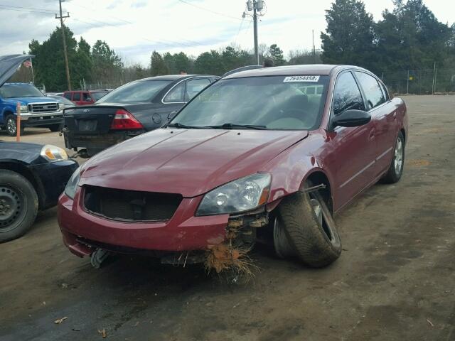 1N4AL11D55C953902 - 2005 NISSAN ALTIMA S BURGUNDY photo 2