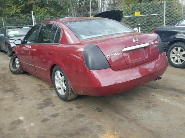 1N4AL11D55C953902 - 2005 NISSAN ALTIMA S BURGUNDY photo 3