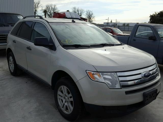 2FMDK36C47BB50163 - 2007 FORD EDGE SE CREAM photo 1