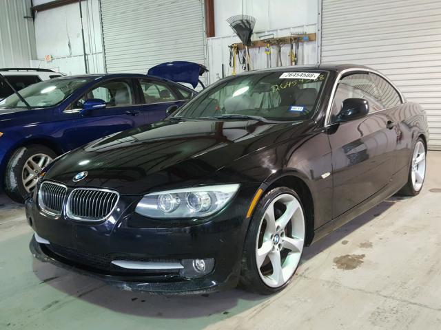 WBADX7C58BE579271 - 2011 BMW 335 I BLACK photo 2
