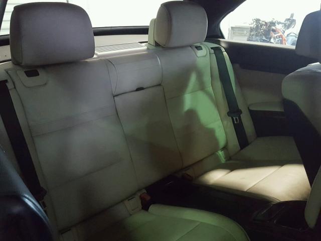 WBADX7C58BE579271 - 2011 BMW 335 I BLACK photo 6