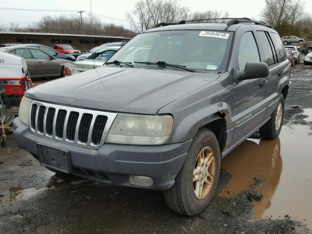 1J4GW48NX3C596946 - 2003 JEEP GRAND CHER GRAY photo 2