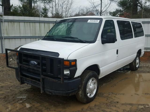 1FBNE3BL7CDA44921 - 2012 FORD ECONOLINE WHITE photo 2