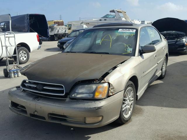 4S3BE656817200059 - 2001 SUBARU LEGACY GT TAN photo 2