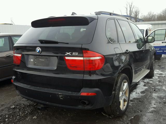 5UXFE43538L007835 - 2008 BMW X5 3.0I BLACK photo 4