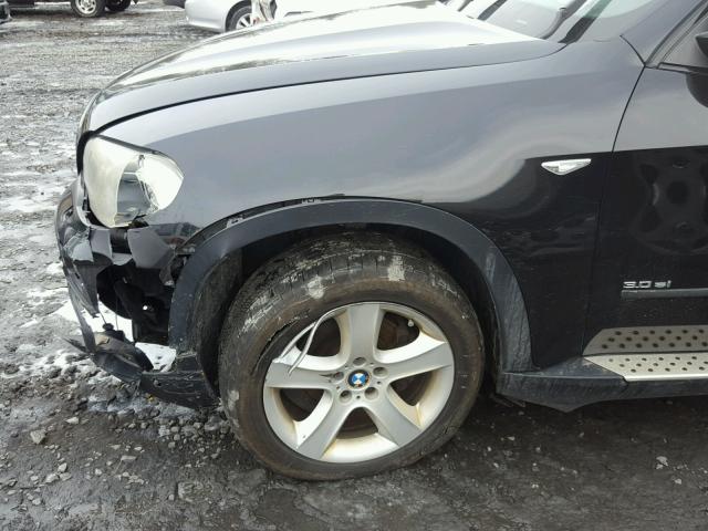 5UXFE43538L007835 - 2008 BMW X5 3.0I BLACK photo 9