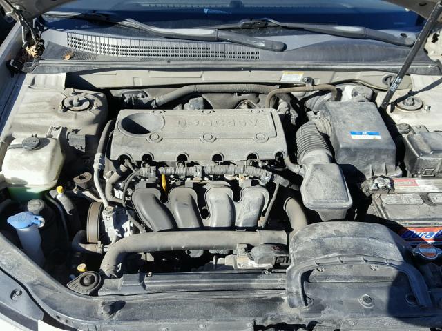 5NPET4AC4AH597879 - 2010 HYUNDAI SONATA GLS TAN photo 7