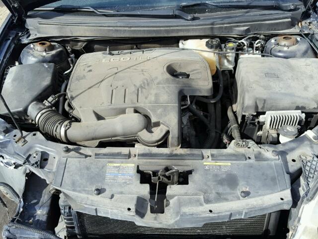 1G2ZG57B484252768 - 2008 PONTIAC G6 BASE BLUE photo 7