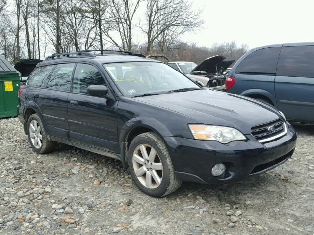 4S4BP61C176312055 - 2007 SUBARU LEGACY OUT BLACK photo 1