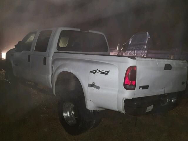 1FTWW33F52EA97325 - 2002 FORD F350 SUPER WHITE photo 3