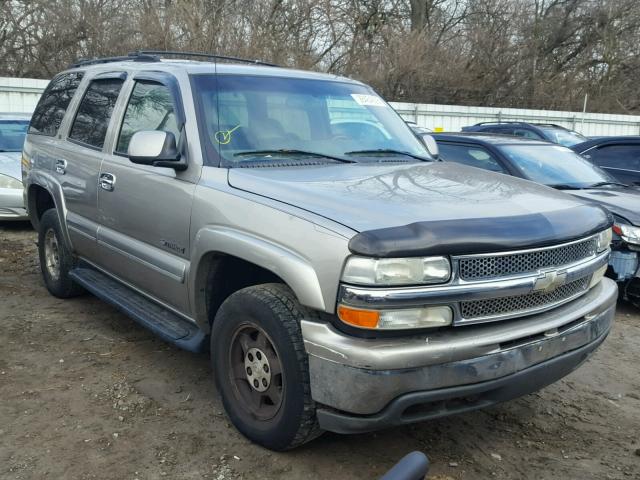 1GNEK13Z62J230260 - 2002 CHEVROLET TAHOE K150 BEIGE photo 1