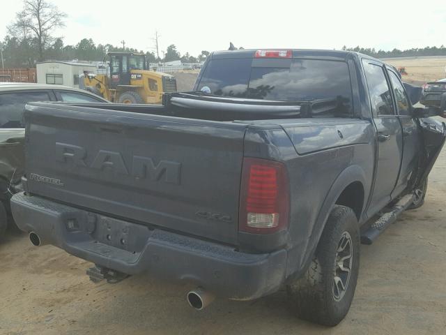 1C6RR7YT8GS255330 - 2016 RAM 1500 REBEL შავი ფოტო 4