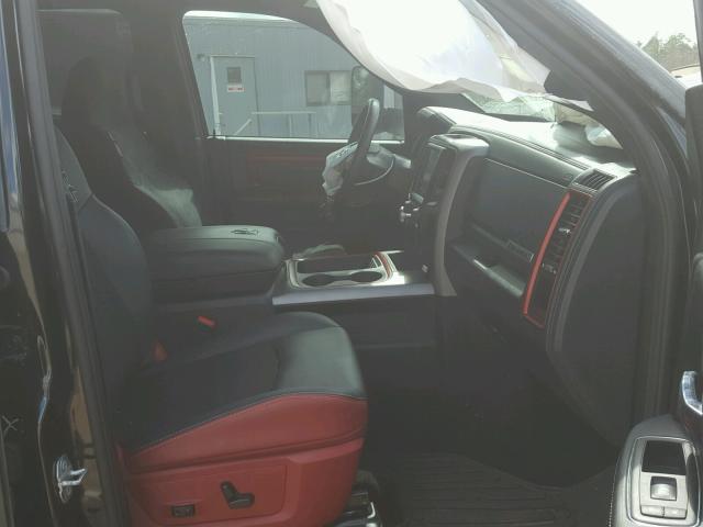 1C6RR7YT8GS255330 - 2016 RAM 1500 REBEL შავი ფოტო 5