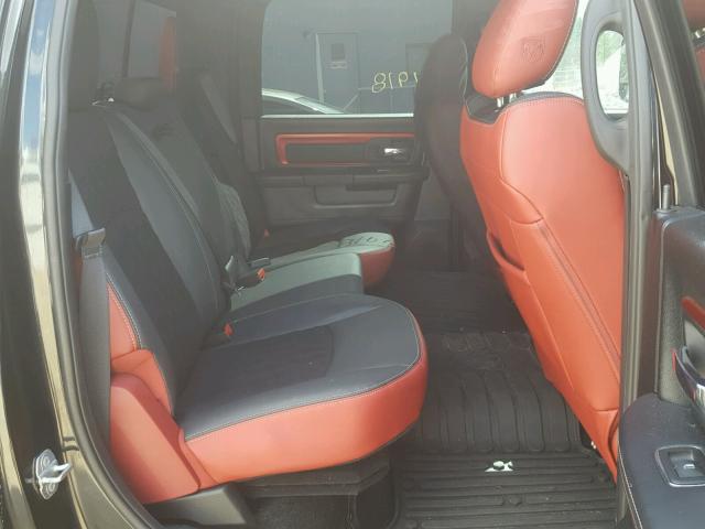 1C6RR7YT8GS255330 - 2016 RAM 1500 REBEL შავი ფოტო 6