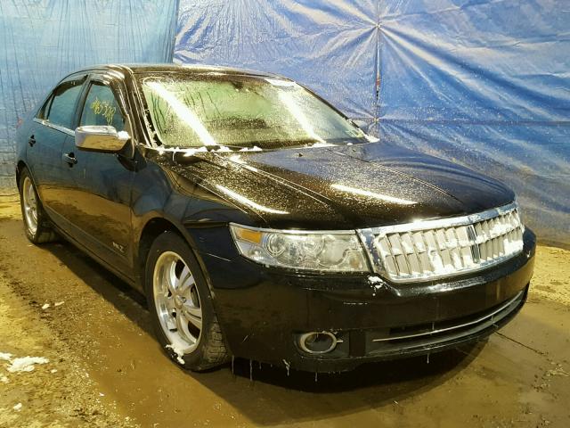 3LNHM26T08R657652 - 2008 LINCOLN MKZ BLACK photo 1