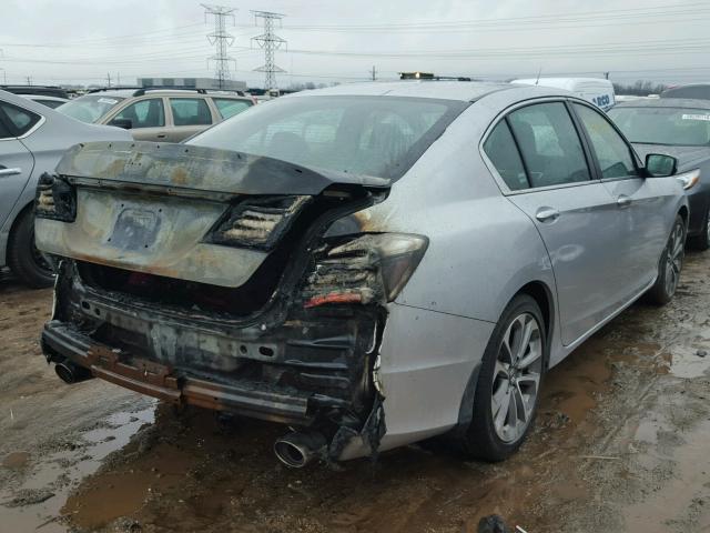 1HGCR2F59DA134427 - 2013 HONDA ACCORD SPO SILVER photo 4