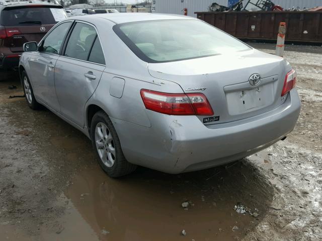 4T1BE46K37U628160 - 2007 TOYOTA CAMRY NEW SILVER photo 3