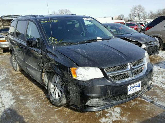 2C4RDGCG4FR631846 - 2015 DODGE GRAND CARA BLACK photo 1