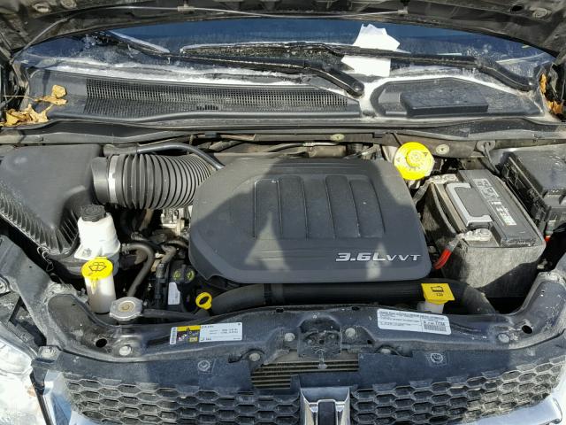 2C4RDGCG4FR631846 - 2015 DODGE GRAND CARA BLACK photo 7