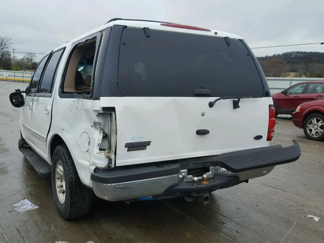 1FMRU1760XLB43840 - 1999 FORD EXPEDITION WHITE photo 3