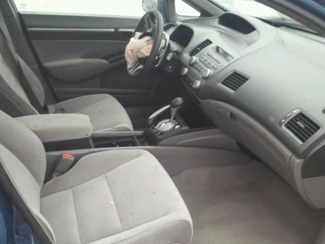 1HGFA16887L067174 - 2007 HONDA CIVIC EX ლურჯი ფოტო 5