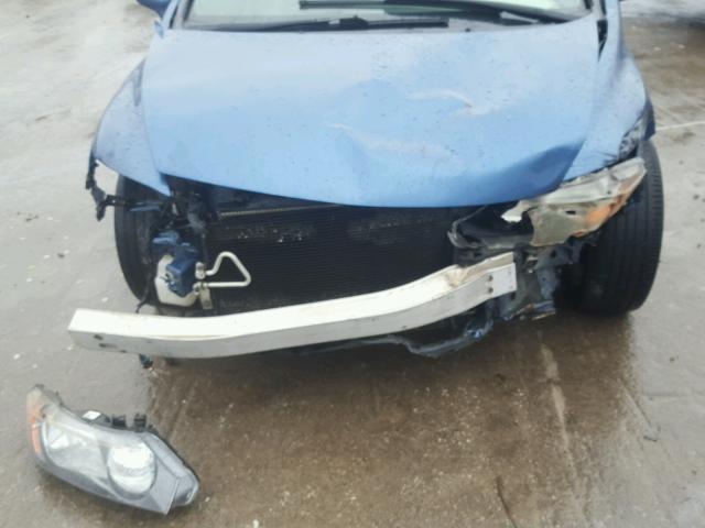 1HGFA16887L067174 - 2007 HONDA CIVIC EX ლურჯი ფოტო 9