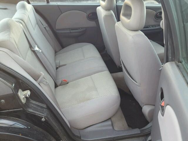 1G8AJ55F86Z187241 - 2006 SATURN ION LEVEL BLACK photo 6