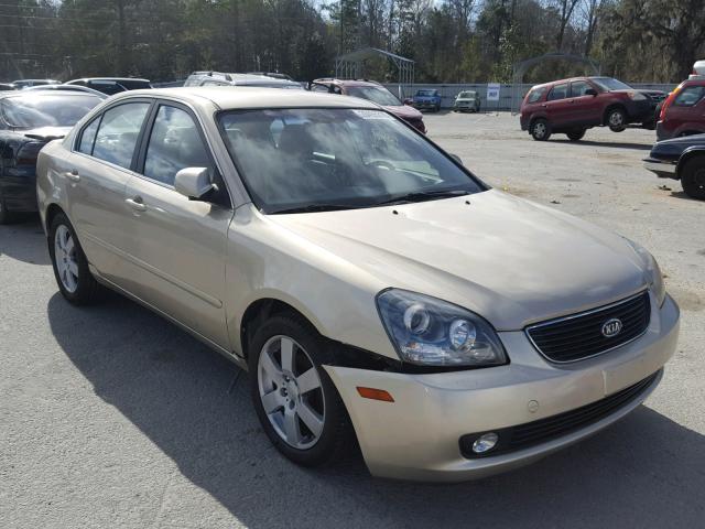 KNAGE123675088883 - 2007 KIA OPTIMA LX BEIGE photo 1