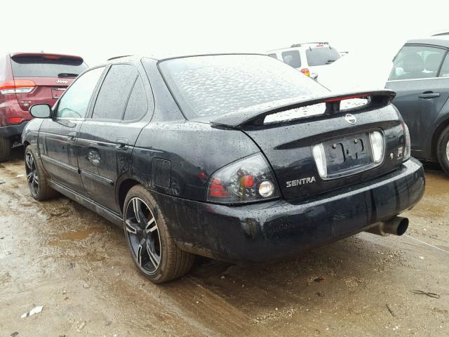 3N1AB51D55L495595 - 2005 NISSAN SENTRA SE- BLACK photo 3