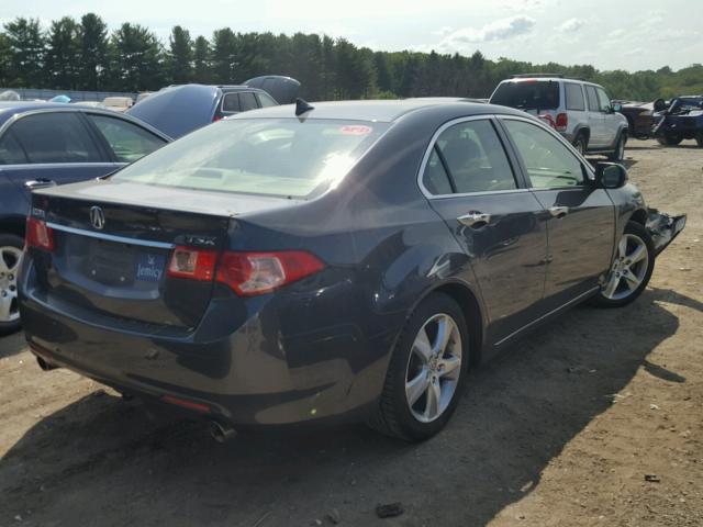 JH4CU2F64EC004839 - 2014 ACURA TSX TECH GRAY photo 4