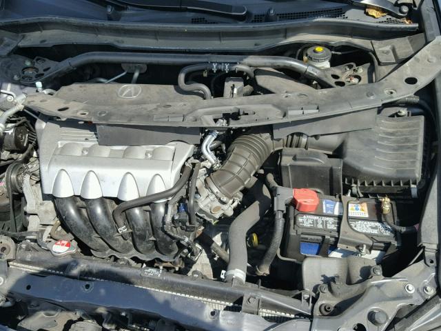 JH4CU2F64EC004839 - 2014 ACURA TSX TECH GRAY photo 7