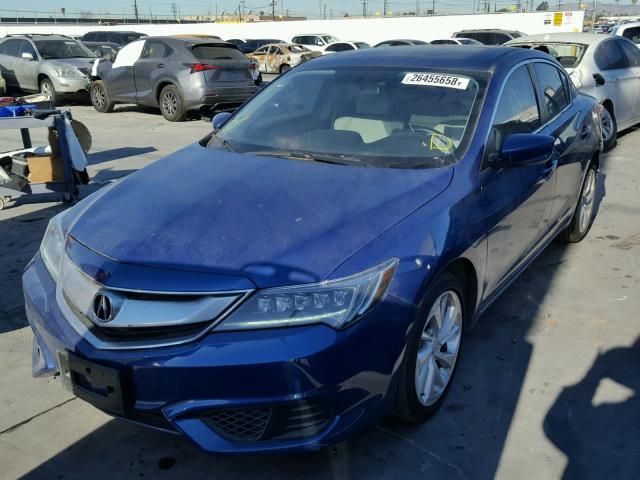 19UDE2F32HA003229 - 2017 ACURA ILX BASE BLUE photo 2