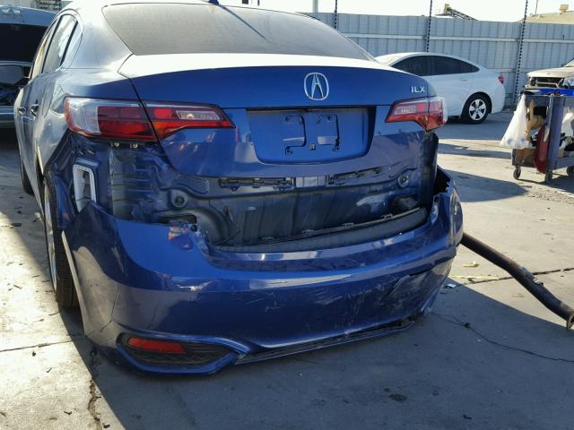 19UDE2F32HA003229 - 2017 ACURA ILX BASE BLUE photo 9