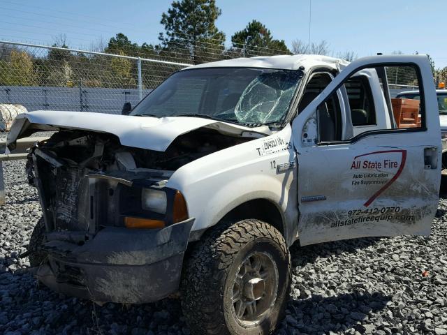 1FTSW21P46EB55807 - 2006 FORD F250 SUPER YELLOW photo 2