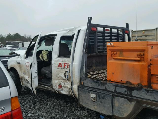 1FTSW21P46EB55807 - 2006 FORD F250 SUPER YELLOW photo 9