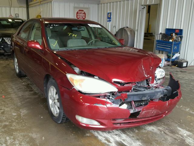 4T1BE32KX4U335626 - 2004 TOYOTA CAMRY LE BURGUNDY photo 1