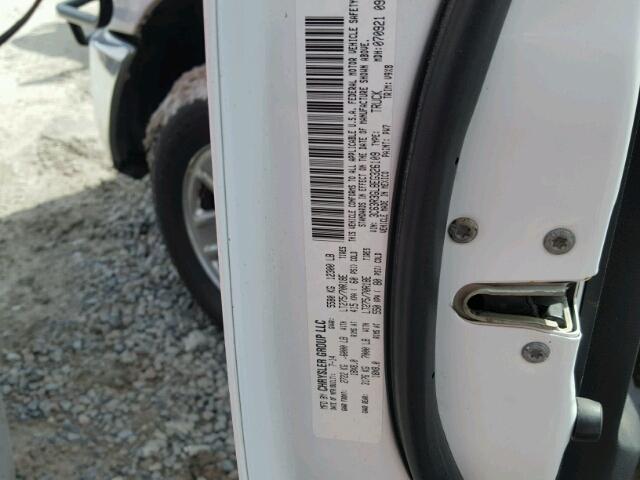 3C63R3GL8EG326109 - 2014 RAM 3500 ST WHITE photo 10