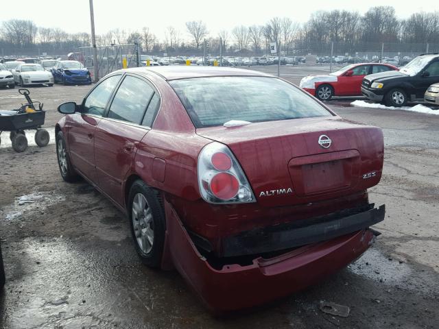 1N4AL11D85C234305 - 2005 NISSAN ALTIMA S RED photo 3