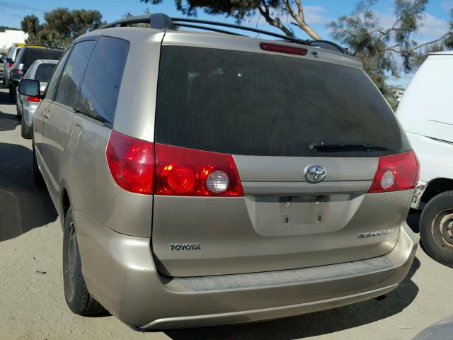 5TDKK4CC7AS318552 - 2010 TOYOTA SIENNA CE GOLD photo 3