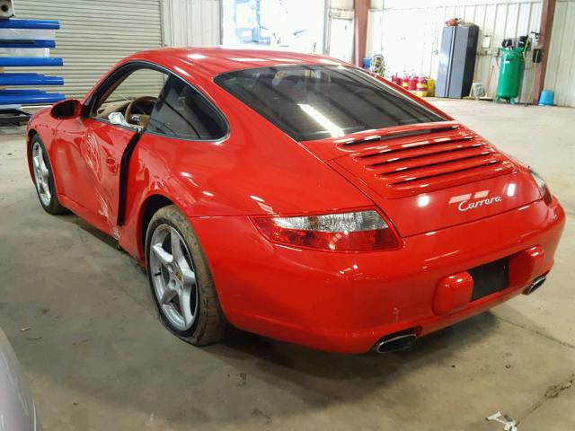 WP0AA29935S716871 - 2005 PORSCHE 911 CARRER RED photo 3