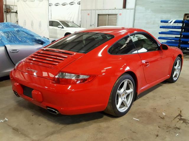 WP0AA29935S716871 - 2005 PORSCHE 911 CARRER RED photo 4