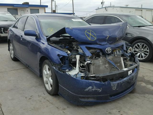 4T1BK46K89U096450 - 2009 TOYOTA CAMRY SE BLUE photo 1