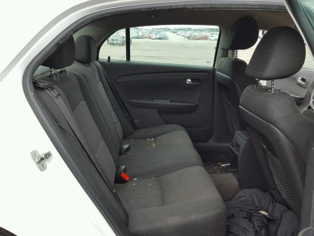 1G1ZC5E03AF185012 - 2010 CHEVROLET MALIBU 1LT 白色 照片 6